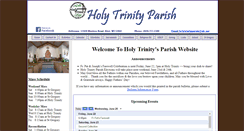 Desktop Screenshot of holytrinityschoolhill.org